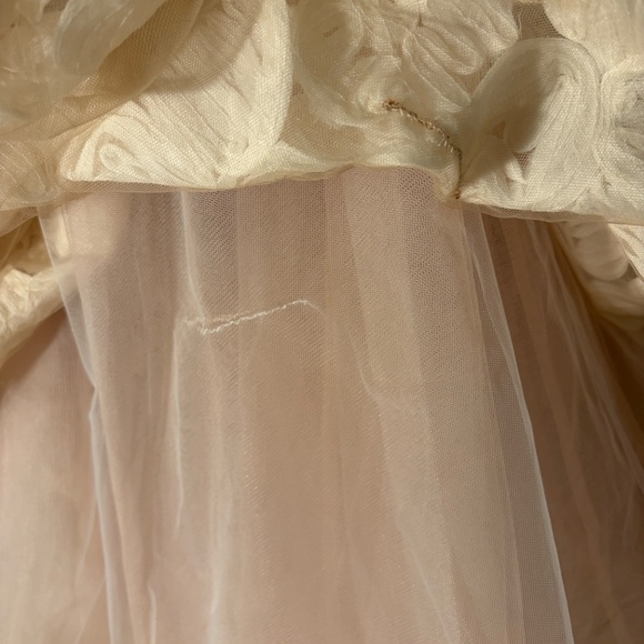 $850 NWOT Bronx and Banco Sabrina Lace Wedding Dress Midi - Picture 5 of 9